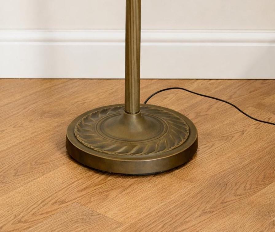 Tiffany Floor Lamp - Uplighter Standard Light Antique Art Deco