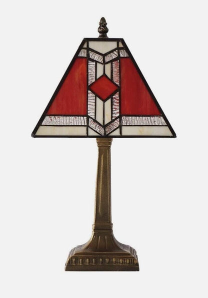 Tiffany Style Table Lamp Stained Glass Traditional Bedside Light