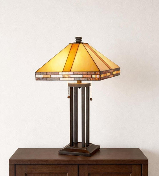 Large Tiffany Lamp - Art deco table lamp