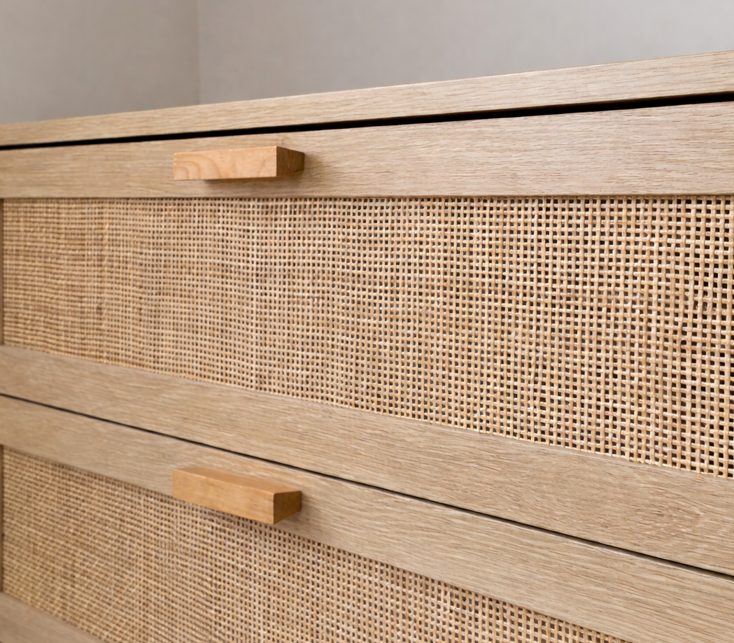 Rattan Chest of drawers