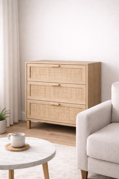 Rattan Chest of drawers