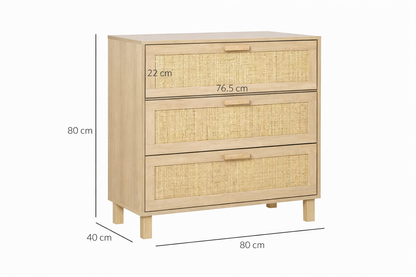 Rattan Chest of drawers