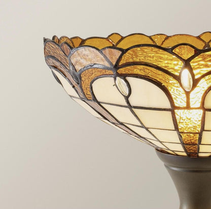 Tiffany Floor Lamp - Uplighter Standard Light Antique Art Deco